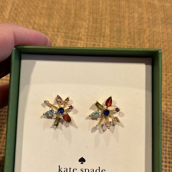 NWR Kate Spade floral firework earrings - Picture 3 of 3